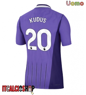 Tottenham Hotspur Mohammed Kudus #20 Terza Maglia 2026-27 Manica Corta